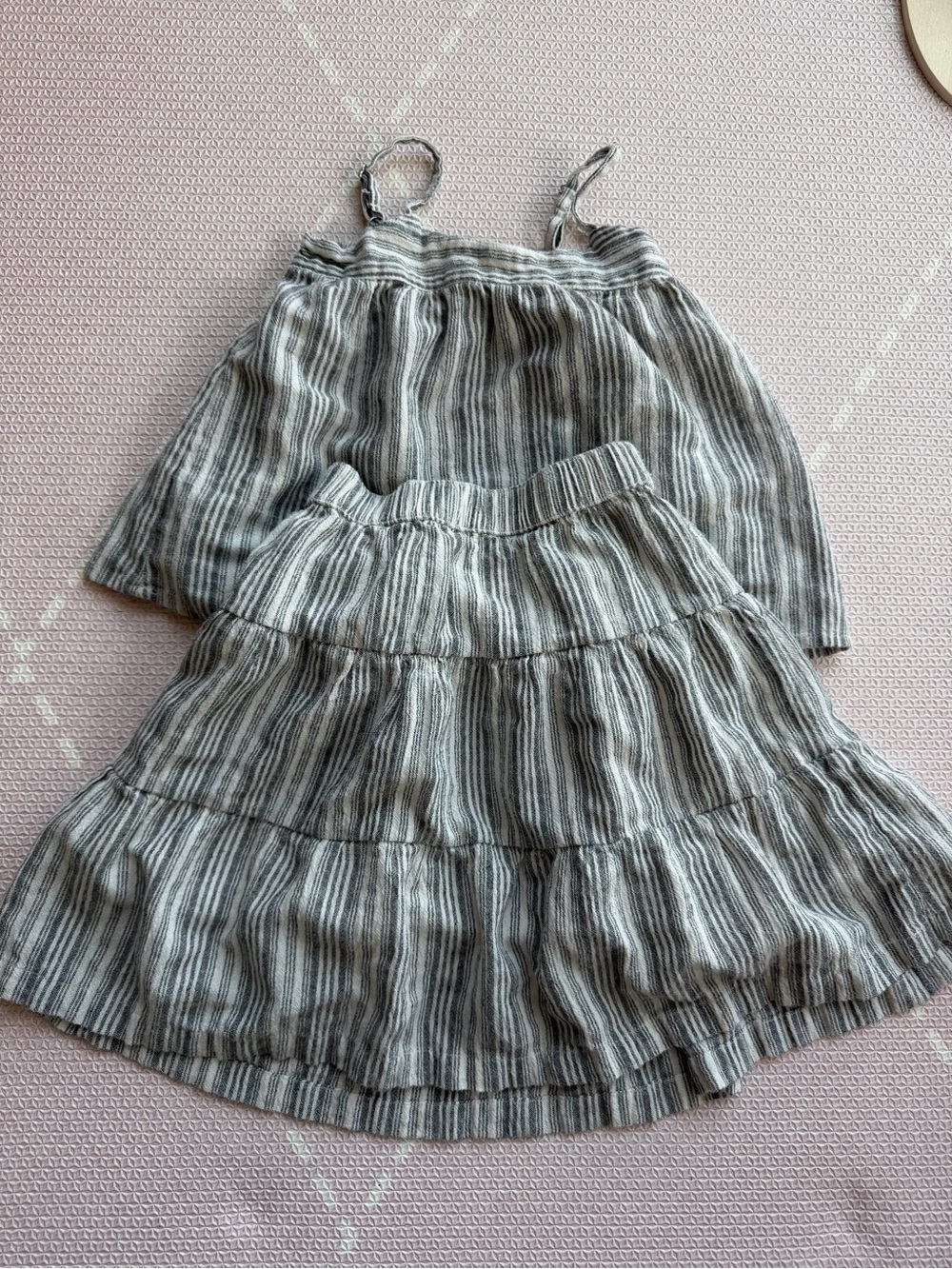 Vignette Top and Skirt 3T